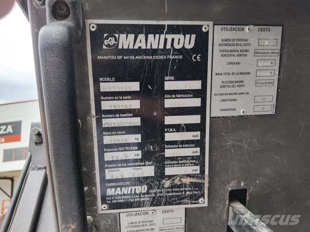 Manitou MRT1635 Kurottajat