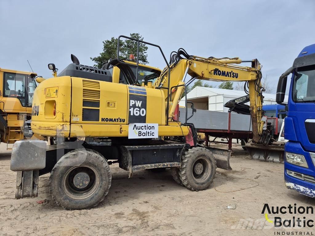 Komatsu PW160 Pyöräkaivukoneet