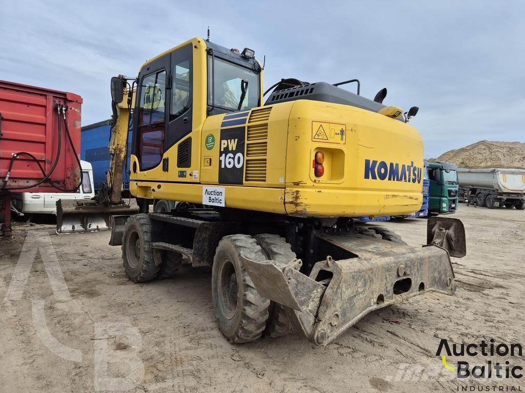 Komatsu PW160 Pyöräkaivukoneet