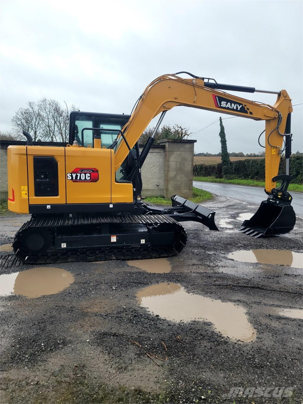 Sany SY 70 C Midikaivukoneet 7t - 12t