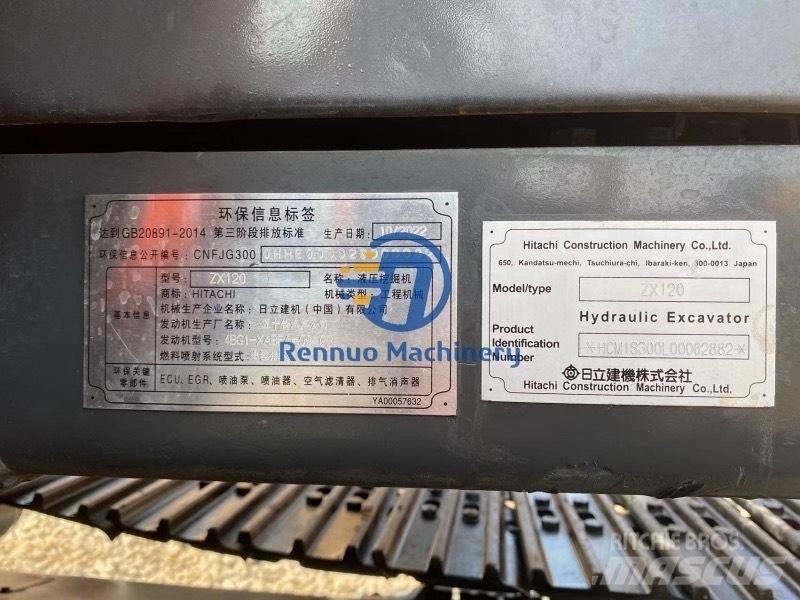 Hitachi ZX 120 Telakaivukoneet