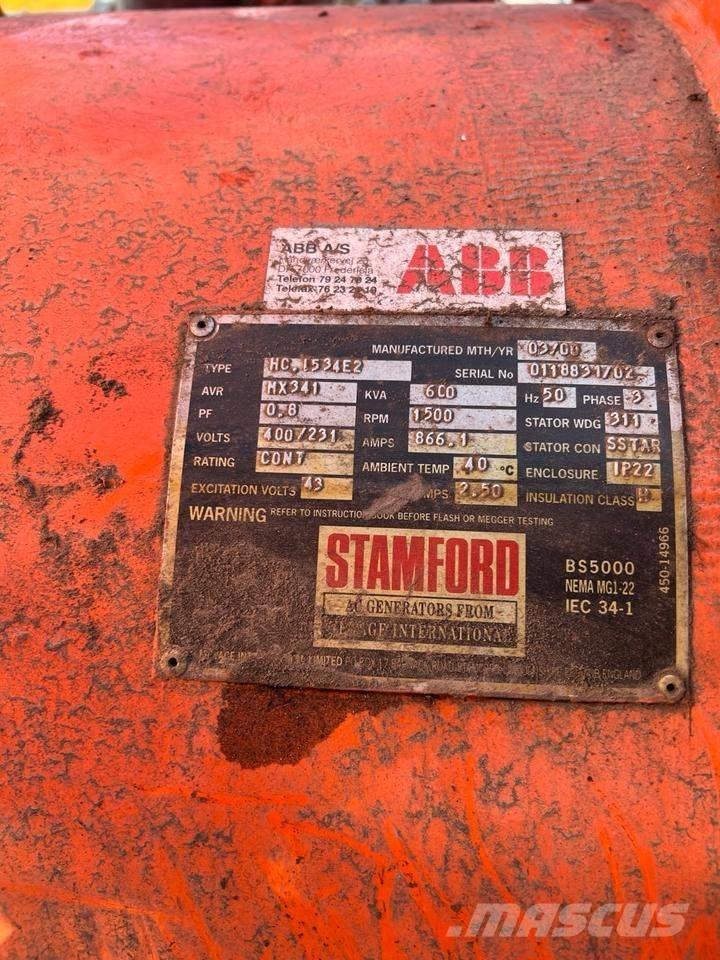 MAN BHKW 500 KVA Dieselgeneraattorit