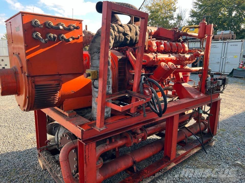MAN BHKW 500 KVA Dieselgeneraattorit