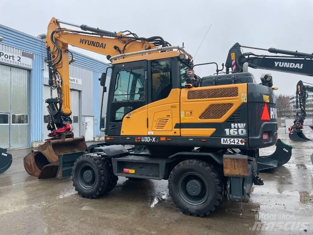 Hyundai HW160 Pyöräkaivukoneet