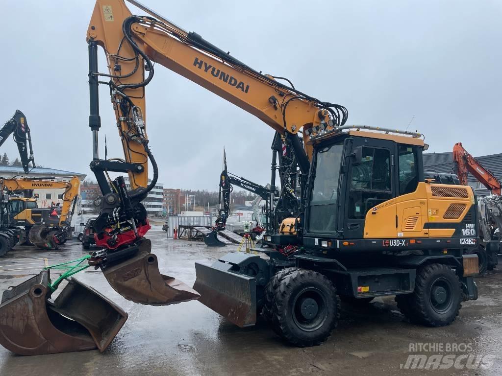 Hyundai HW160 Pyöräkaivukoneet