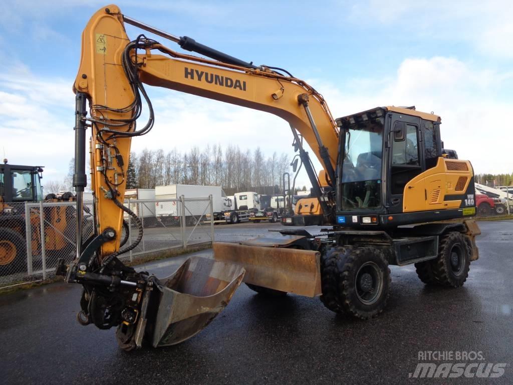 Hyundai HW 140 Pyöräkaivukoneet
