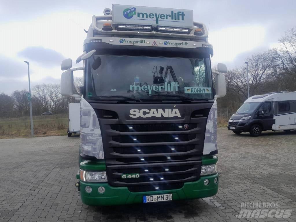 Scania G 440 Lava / vinssi kuorma-autot