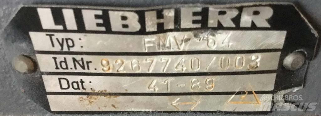 Liebherr FMV64 Hydrauliikka