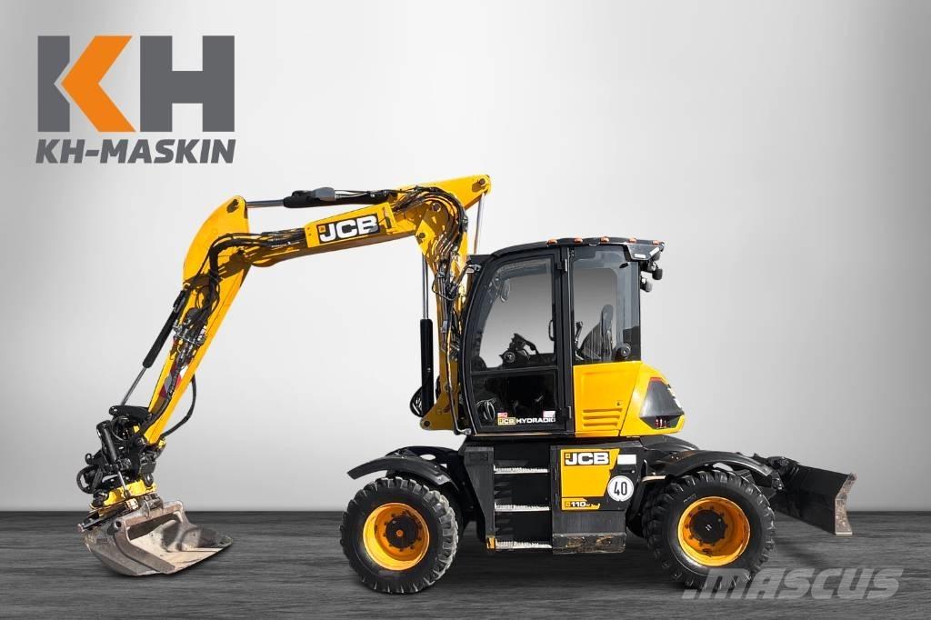 JCB 110 W Hydradig Pyöräkaivukoneet
