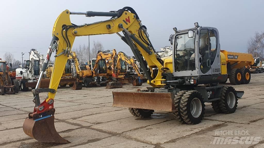 Wacker EW100 Pyöräkaivukoneet