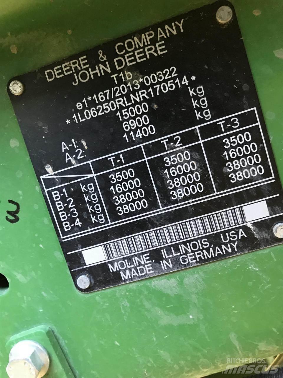 John Deere 6R 250 Traktorit