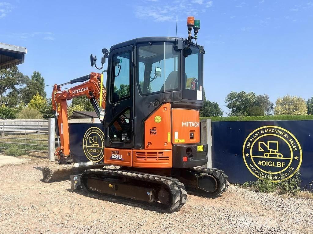 Hitachi ZX26U Erikoiskaivinkoneet