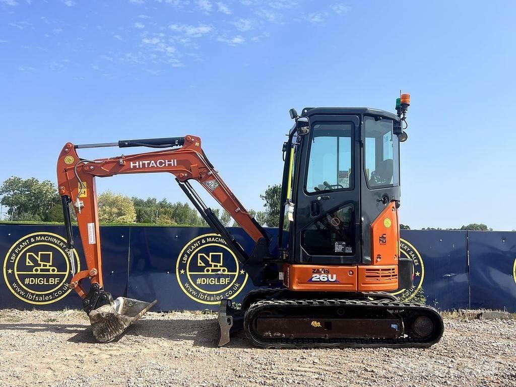 Hitachi ZX26U Erikoiskaivinkoneet