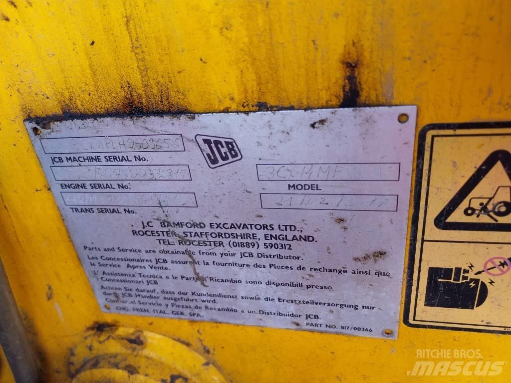 JCB 3 CX 14 MF Kaivurikuormaajat