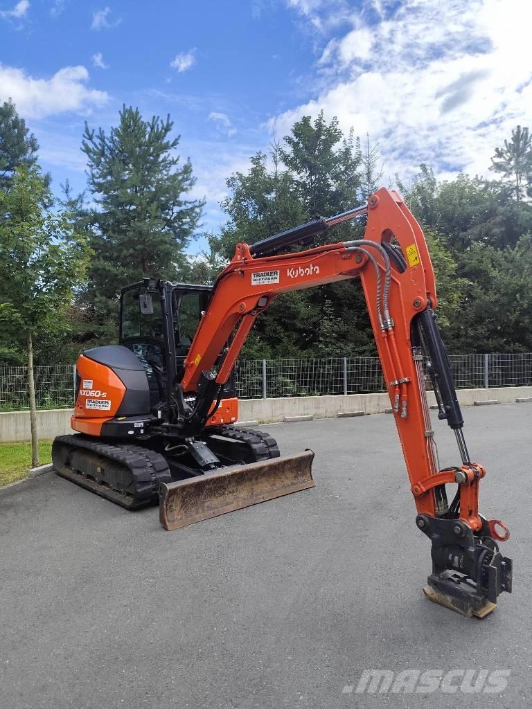 Kubota KX 060-5 Minikaivukoneet < 7t