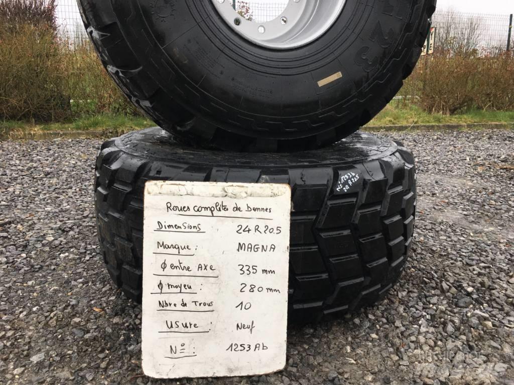  MAGNA TYRES 24R20.5 Renkaat ja vanteet
