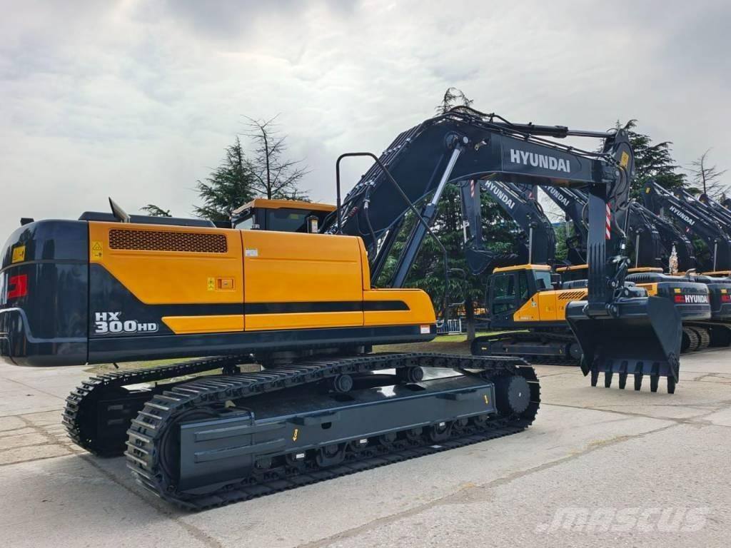 Hyundi HX300 Telakaivukoneet