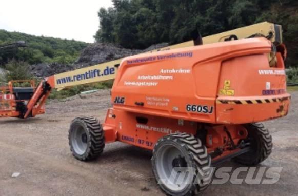 JLG 660 SJ Teleskooppipuominostimet