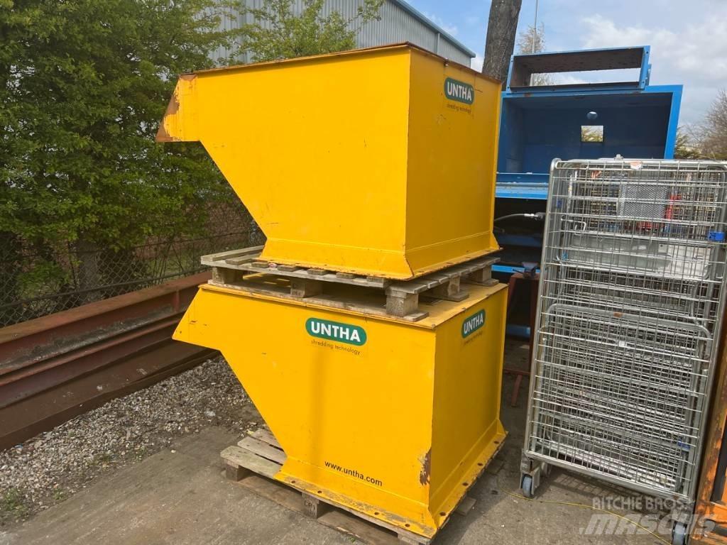Untha RS50 Feed Hood Moottorit ja vaihteistot