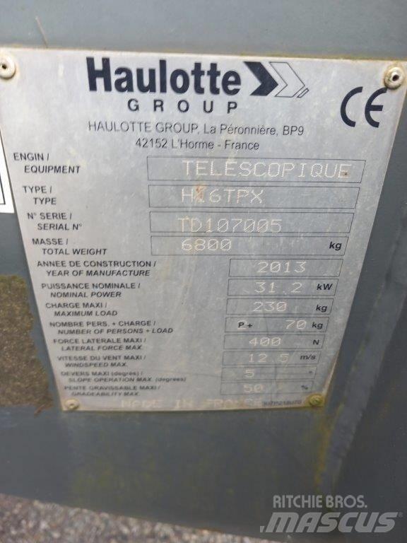 Haulotte H 16 TPX Teleskooppipuominostimet