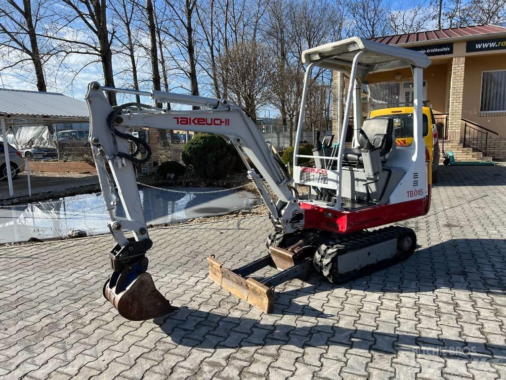 Takeuchi TB015 Minikaivukoneet < 7t