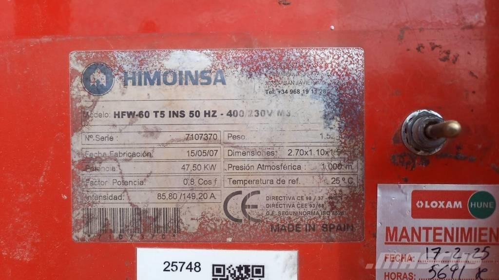 Himoinsa HFW 60 Dieselgeneraattorit
