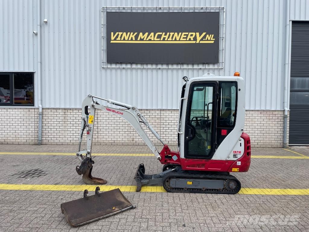Takeuchi TB 216 Minikaivukoneet < 7t