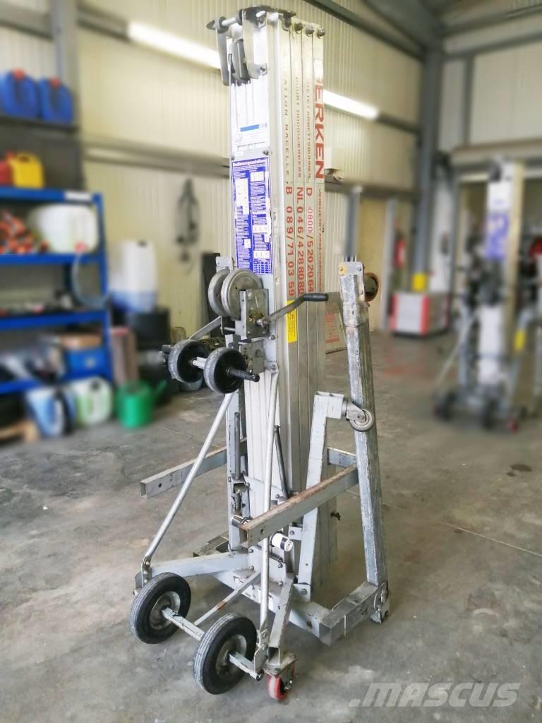 Genie SLC 24 Vinssit, nostolaitteet ja materiaalinostimet