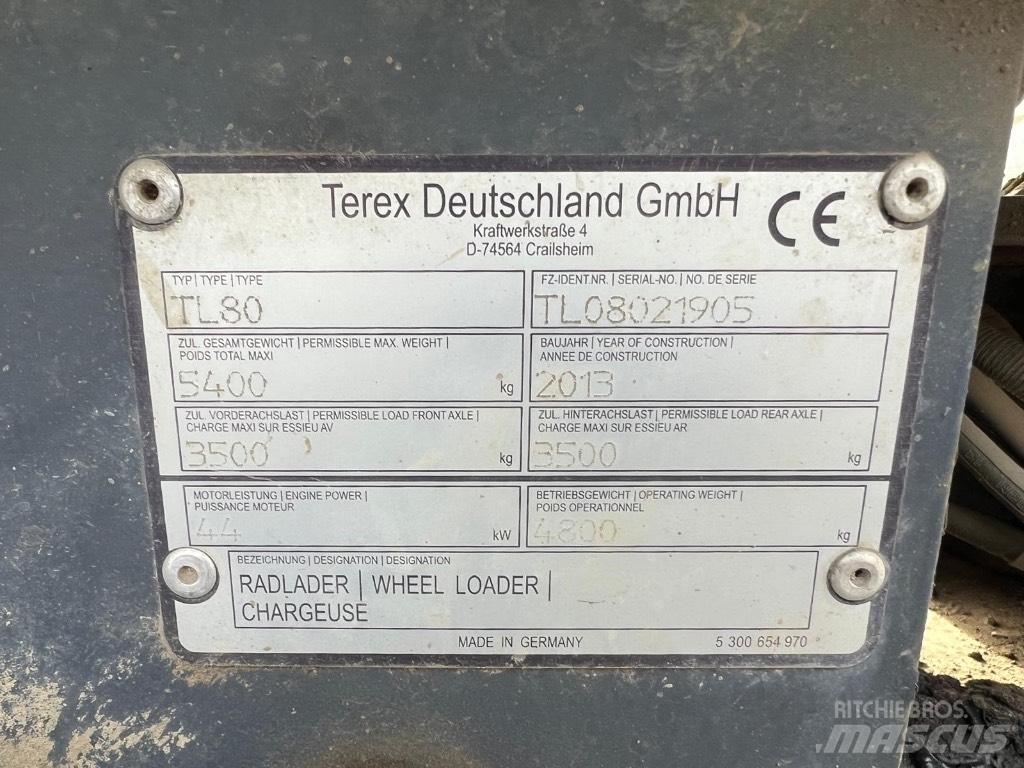 Terex TL 80 Pyöräkuormaajat