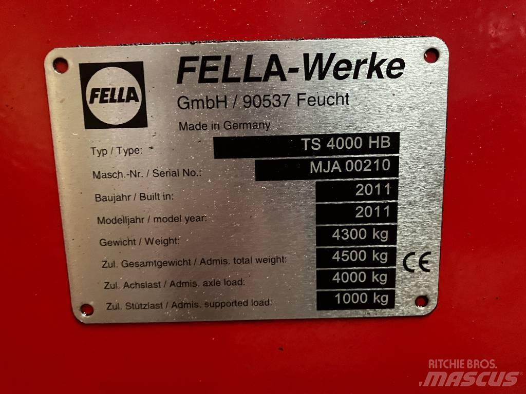 Fella Rotorrive-4 Pöyhimet ja haravat