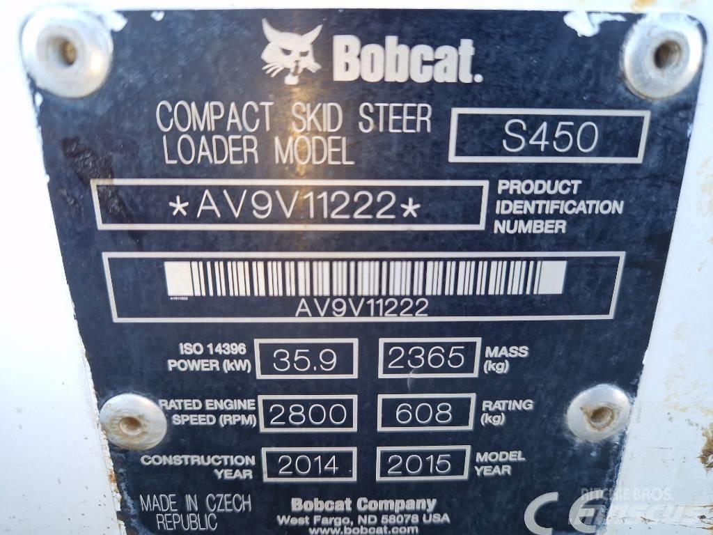 Bobcat S 450 Liukuohjatut kuormaajat