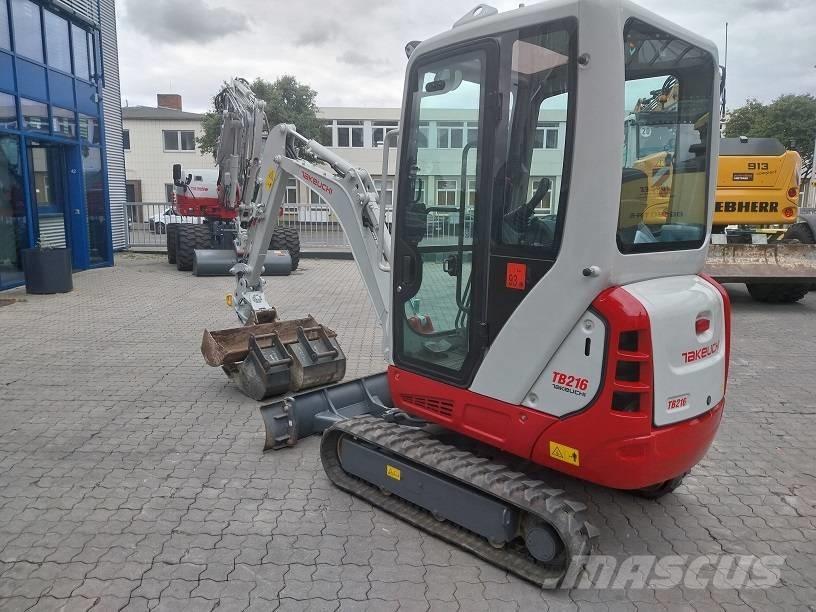 Takeuchi TB 216 A Minikaivukoneet < 7t