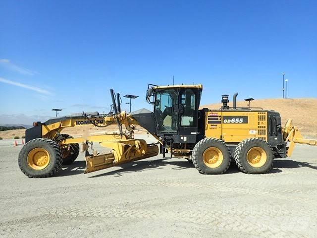 Komatsu GD655-7 Tiehöylät