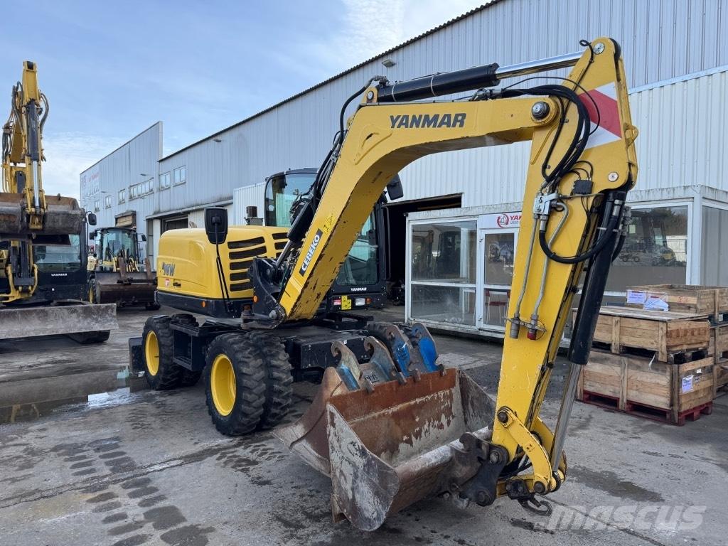 Yanmar B95W (40810) Pyöräkaivukoneet