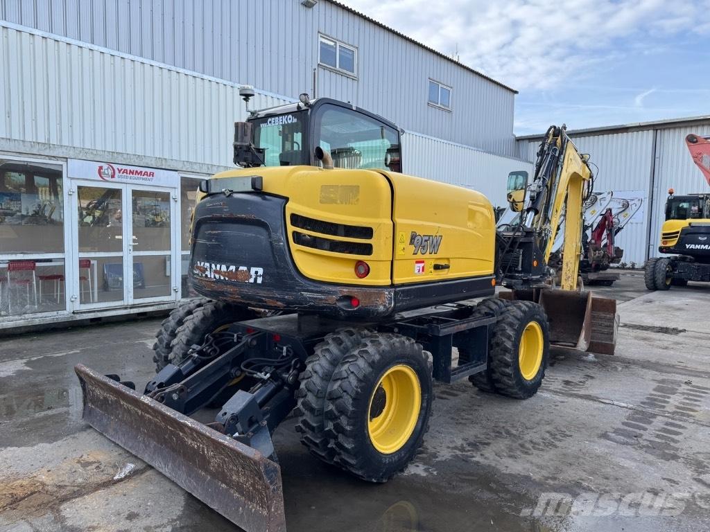 Yanmar B95W (40810) Pyöräkaivukoneet