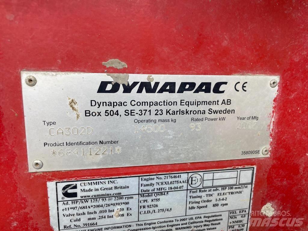 Dynapac CA 302 D Yksivalssijyrät