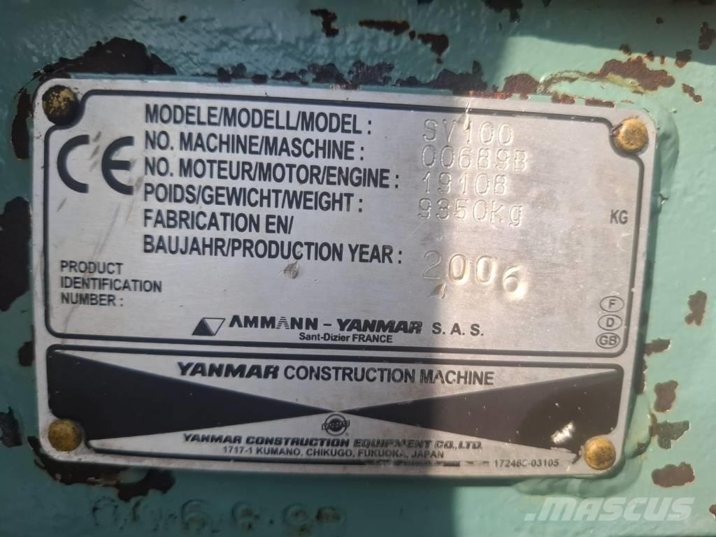 Yanmar SV 100 Midikaivukoneet 7t - 12t