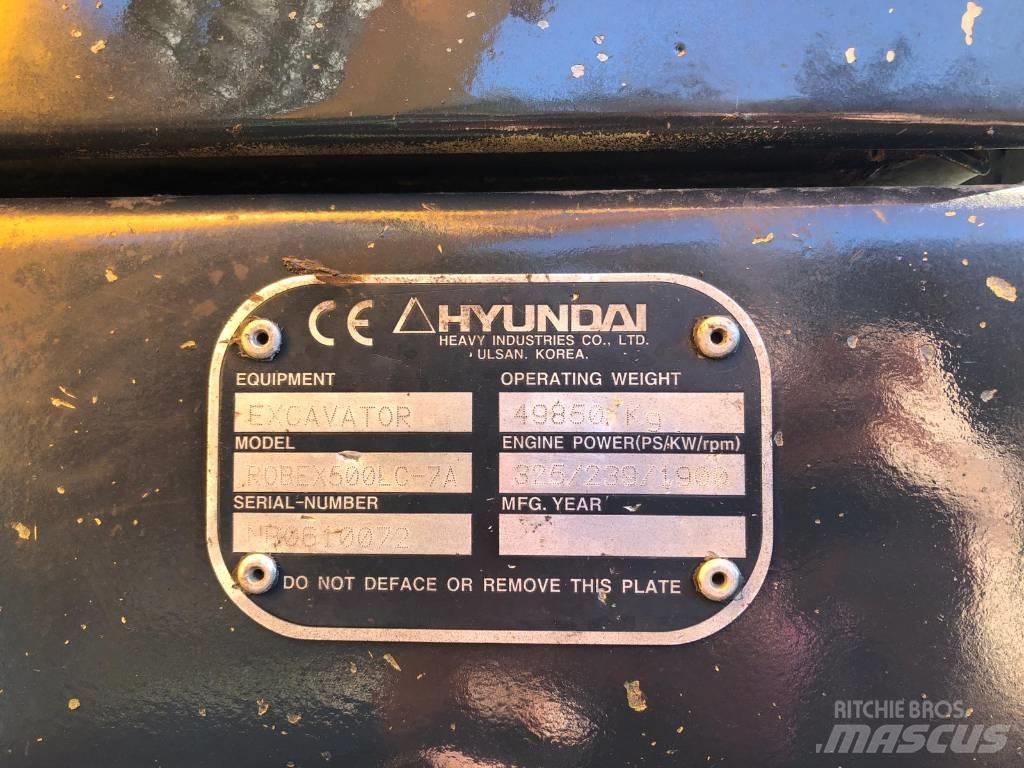 Hyundai R500LC-7A Telakaivukoneet