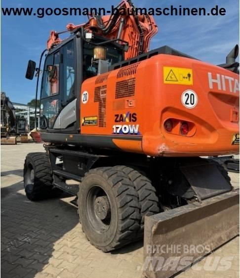 Hitachi ZX 170 W-6 Pyöräkaivukoneet