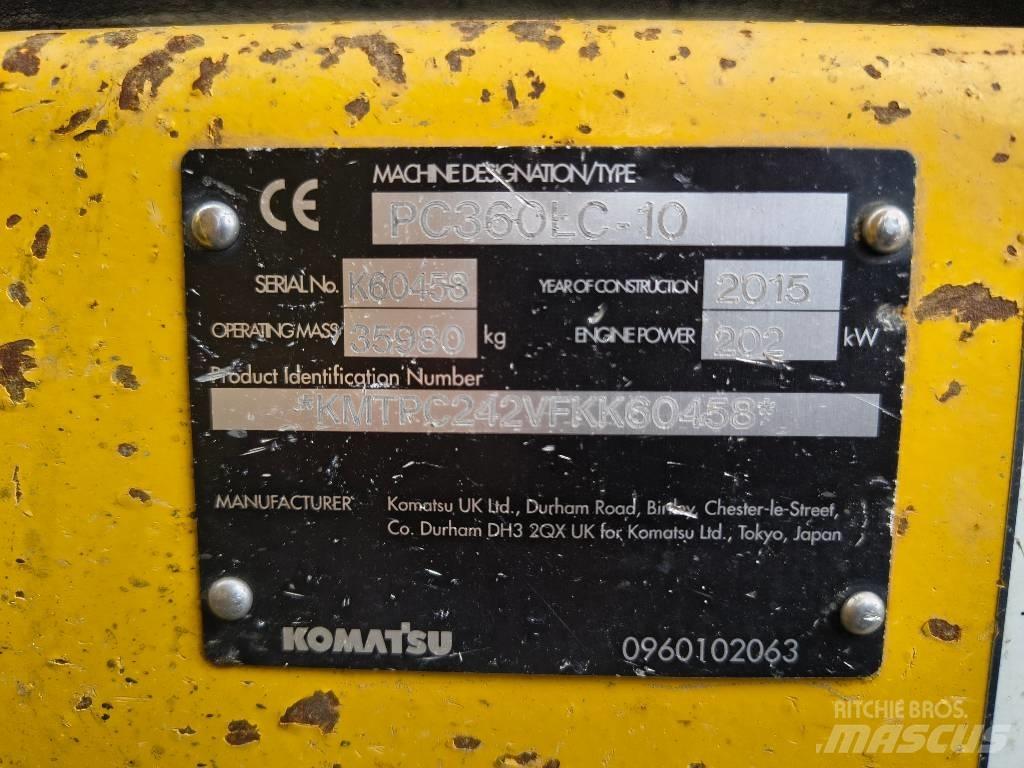 Komatsu PC 360 LC-10 Telakaivukoneet
