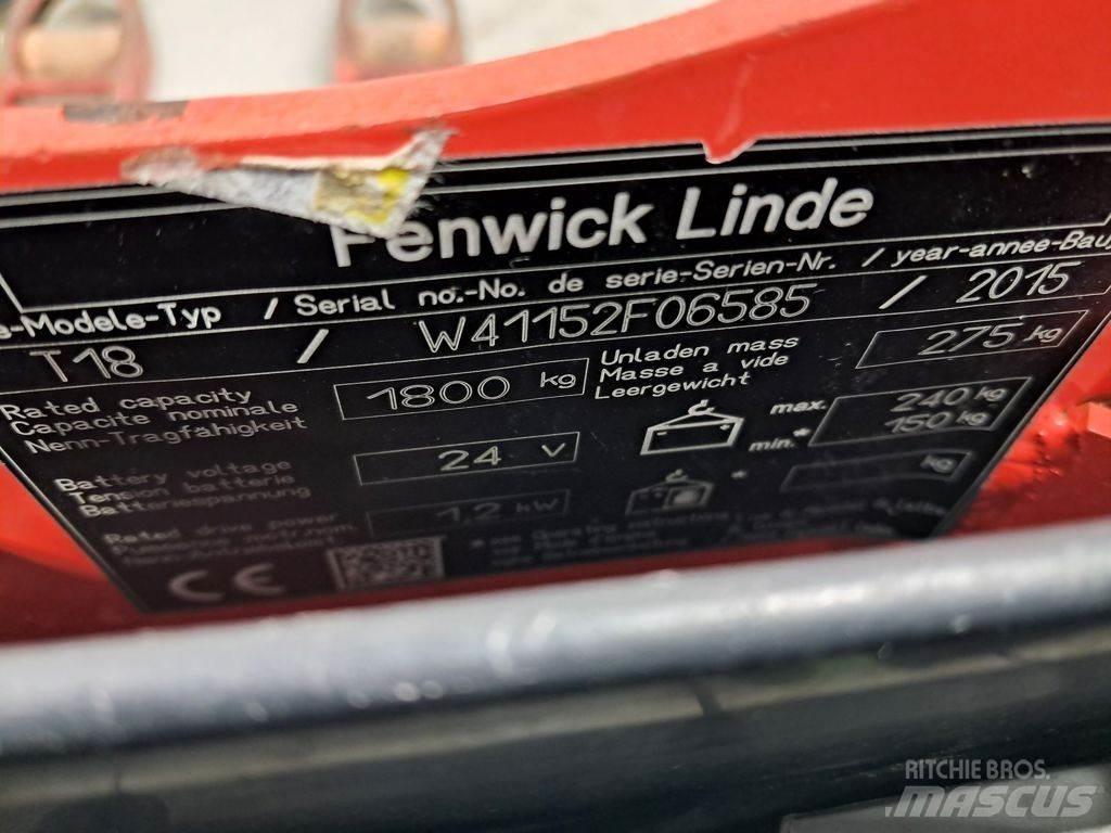 Linde T18 Lavansiirtotrukit