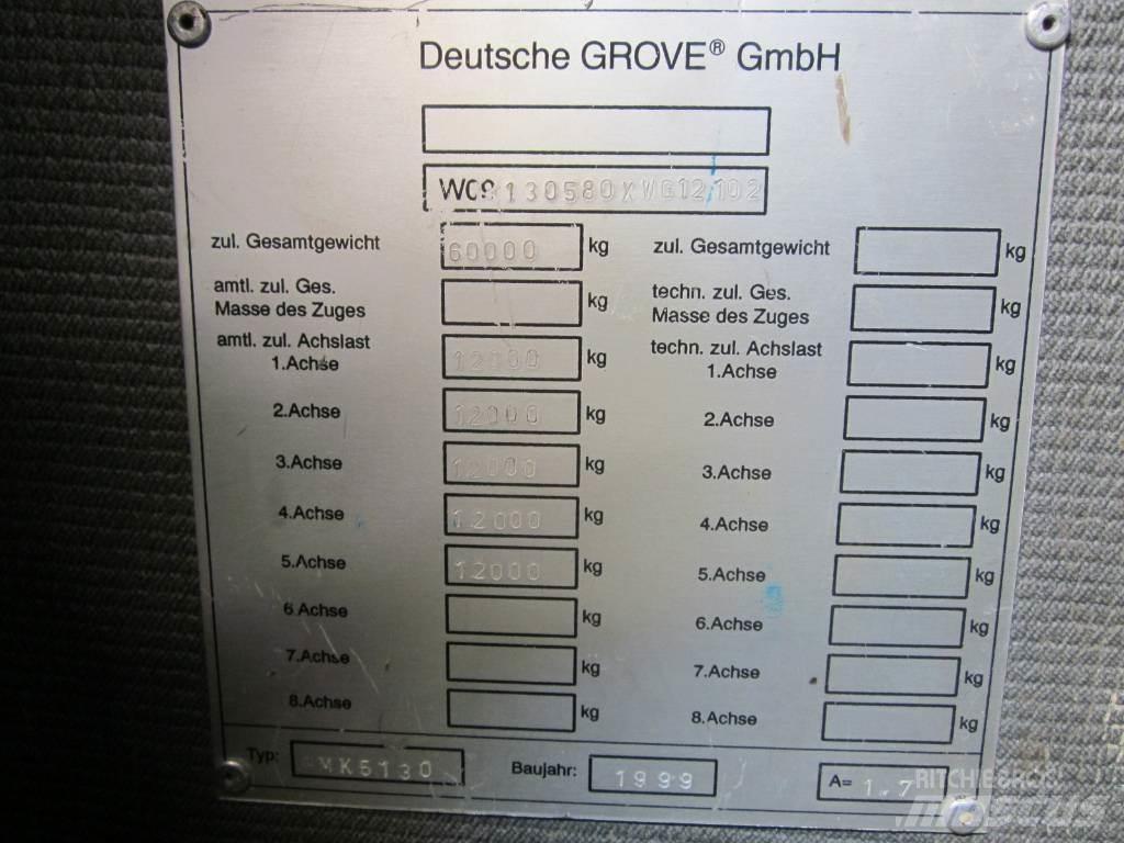 Grove GMK 5130 Mobiilinosturit