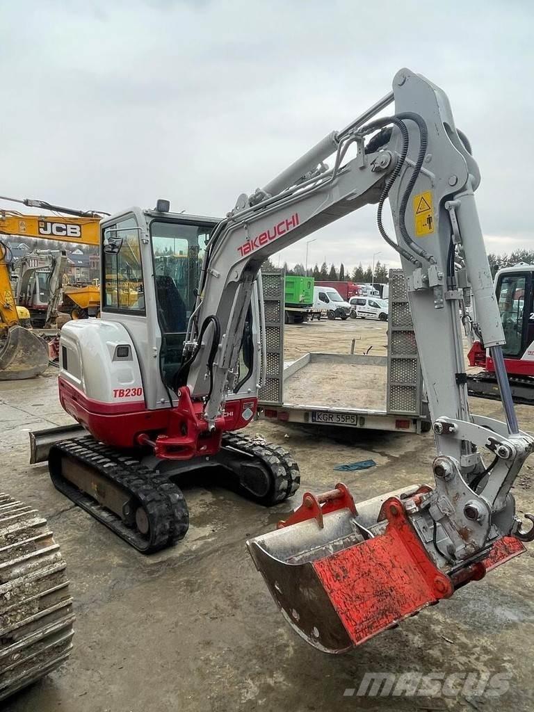 Takeuchi TB230 V3 Minikaivukoneet < 7t