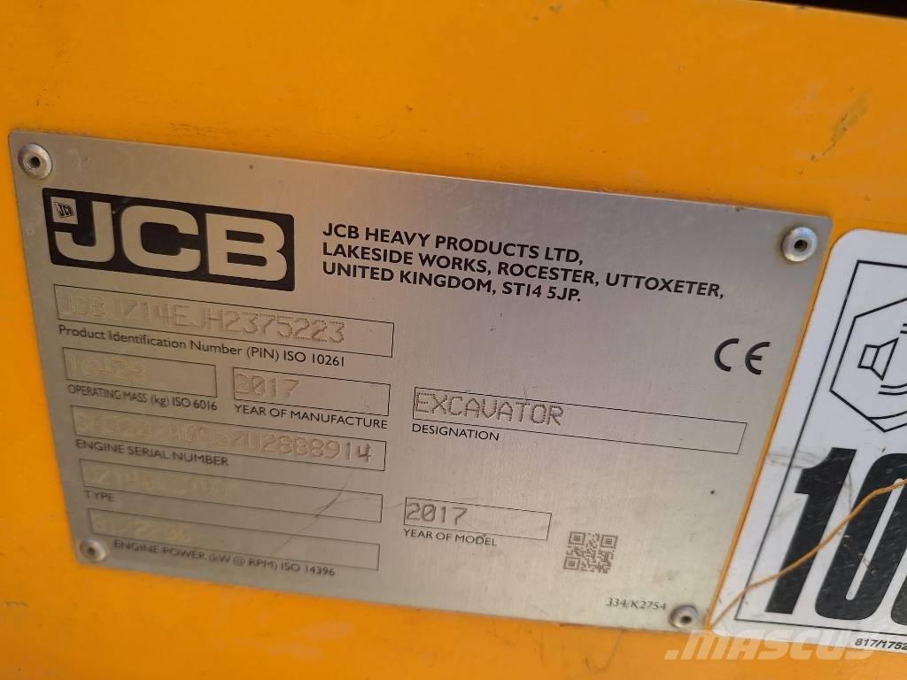 JCB JZ 140 LC Telakaivukoneet