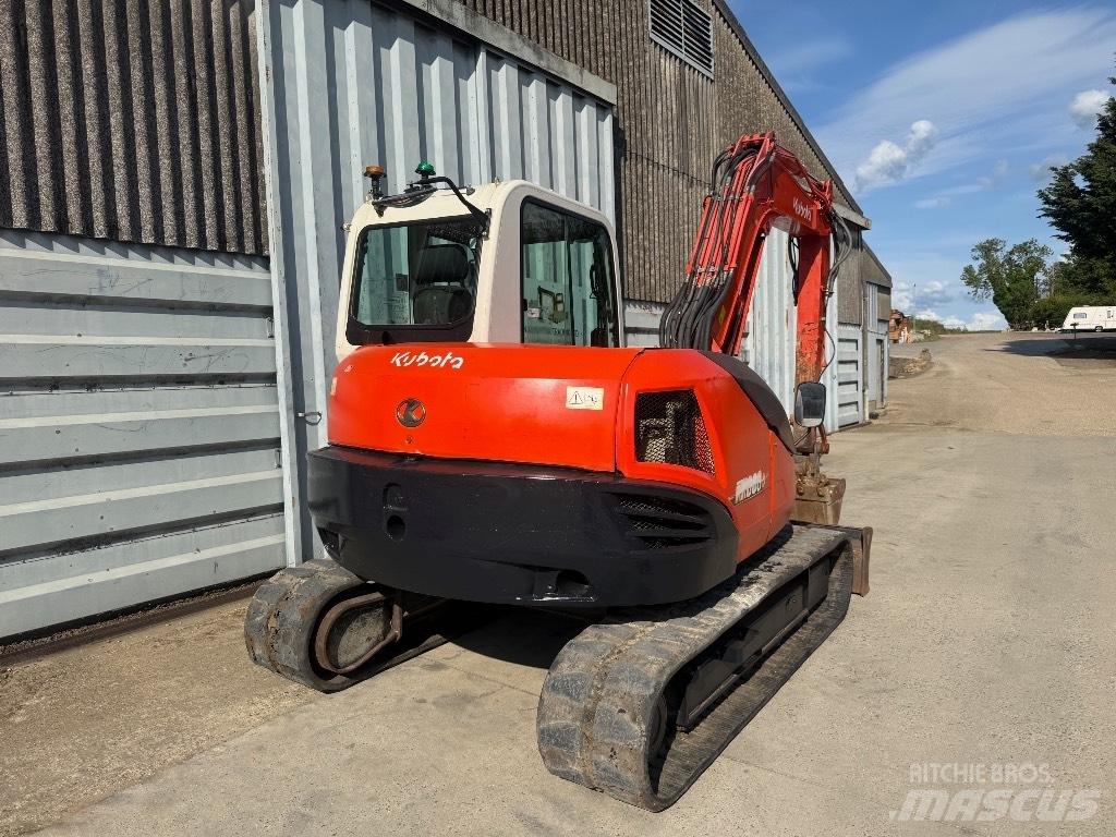 Kubota KX 080 Midikaivukoneet 7t - 12t