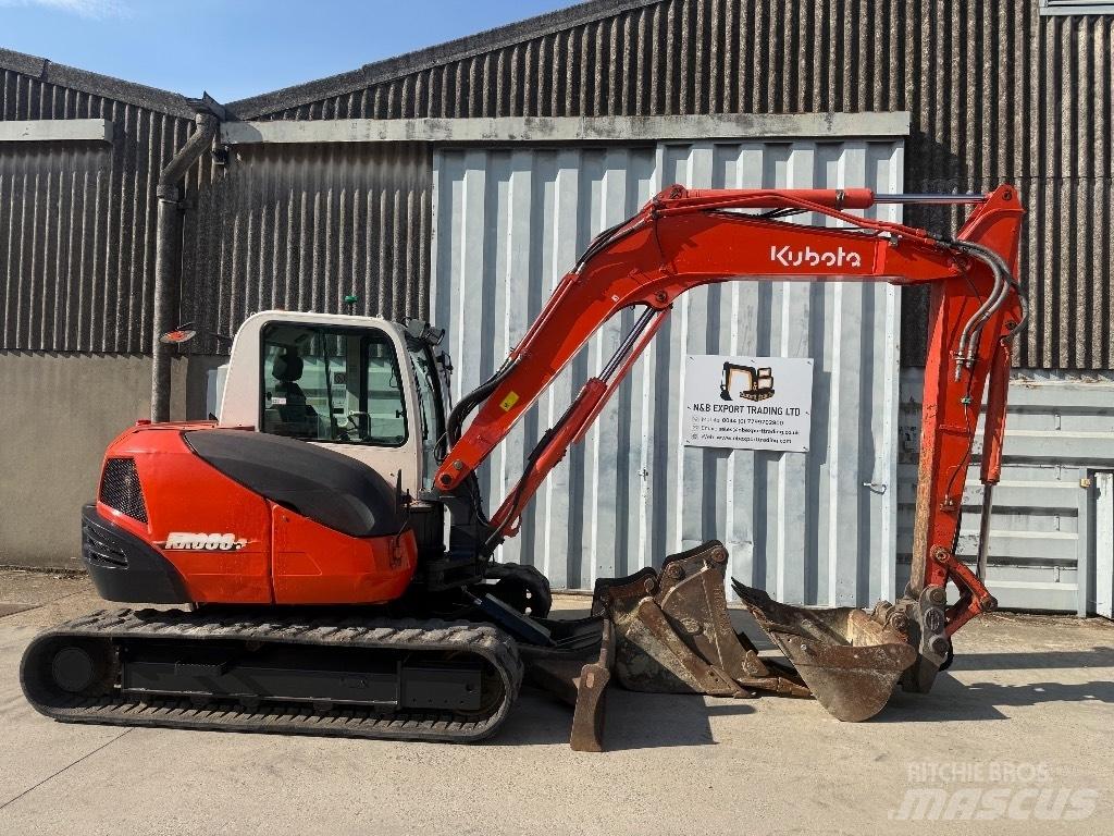 Kubota KX 080 Midikaivukoneet 7t - 12t