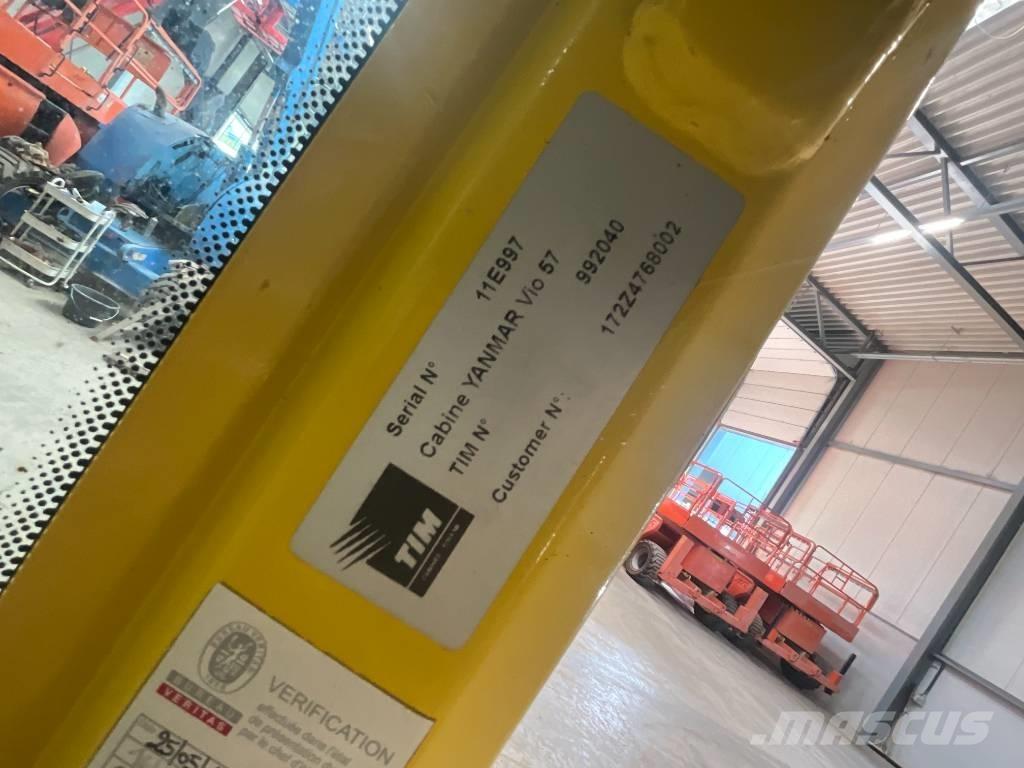 Yanmar vio 50 / vio 57 Ohjaamo ja sisusta