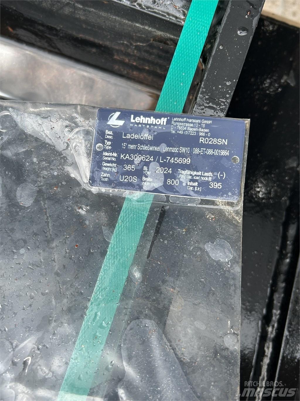 Lehnhoff CTL12 Kaivuulaitteet