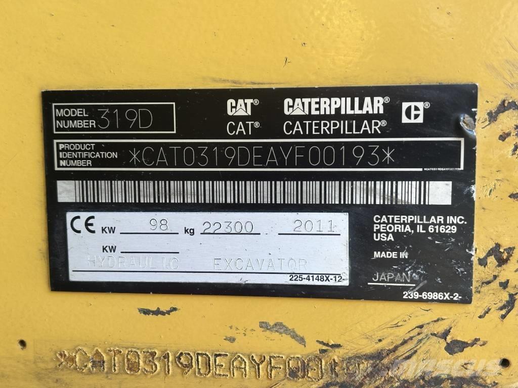 CAT 319 D L Telakaivukoneet