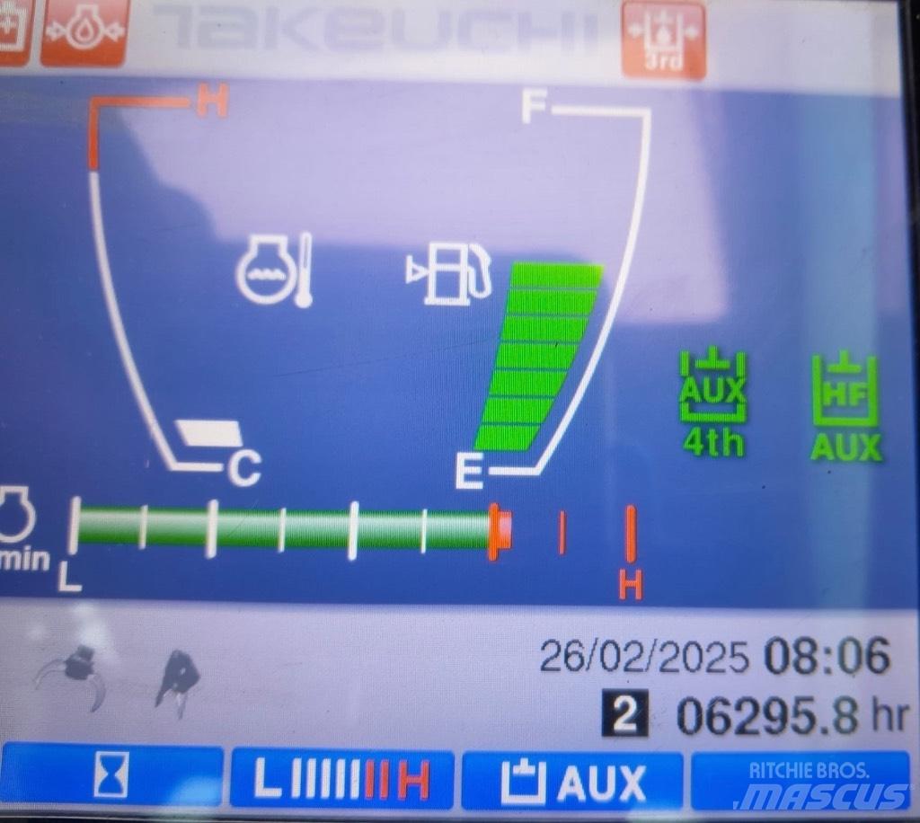 Takeuchi TB 260 Minikaivukoneet < 7t